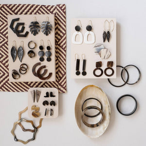 Open Oblong Earrings