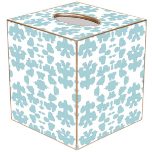 TB7901LP - Chinz Mist Laura Park Tissue Box Cover-Blue Hand Home