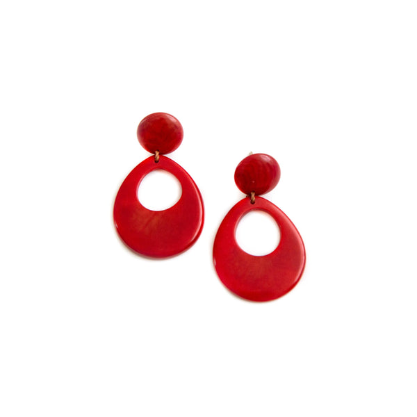 Mimi Earrings-Blue Hand Home
