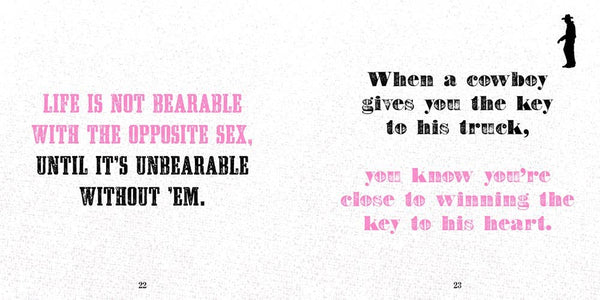 Cowgirl's Guide to Life-Blue Hand Home