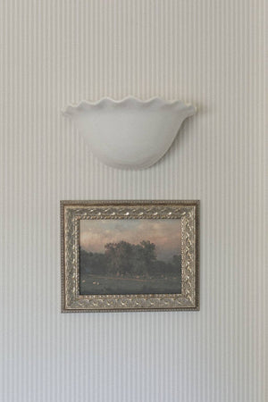 Sheep Farm Framed Antique Art-Blue Hand Home