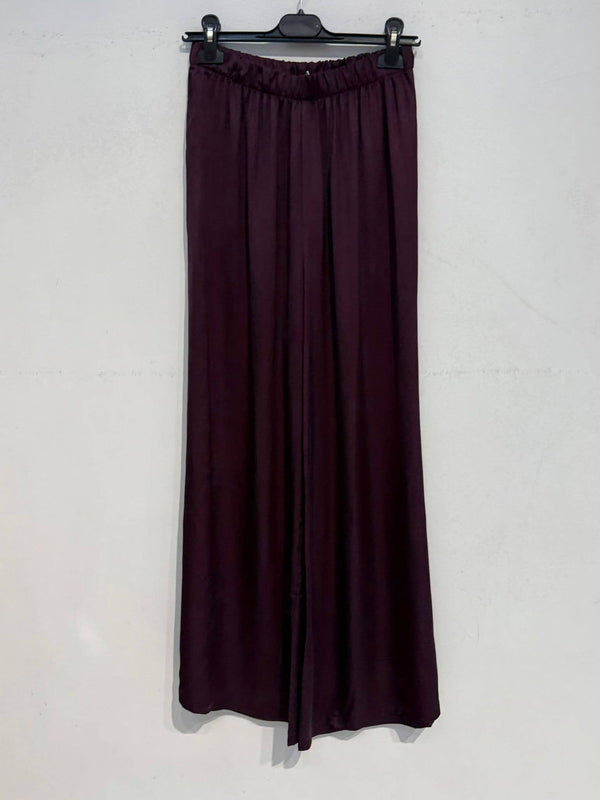 Satin trousers 2577-Blue Hand Home