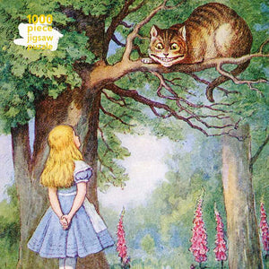 Adult Jigsaw Puzzle Alice and the Cheshire Cat by-Blue Hand Home