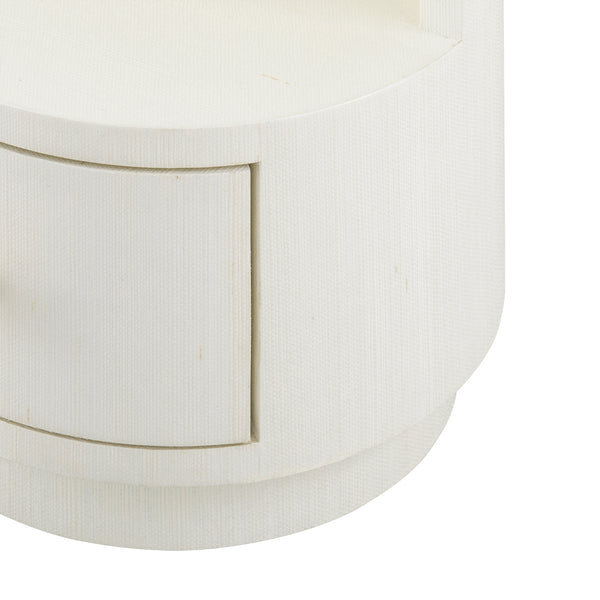 Aaron 2-Drawer End Table-Blue Hand Home