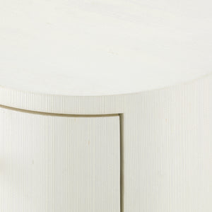 Aaron 2-Drawer End Table-Blue Hand Home