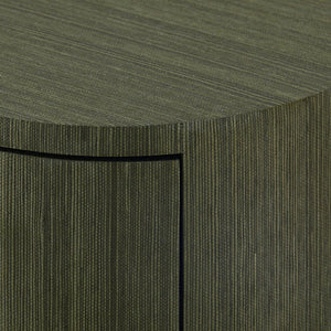 Aaron 2-Drawer End Table-Blue Hand Home