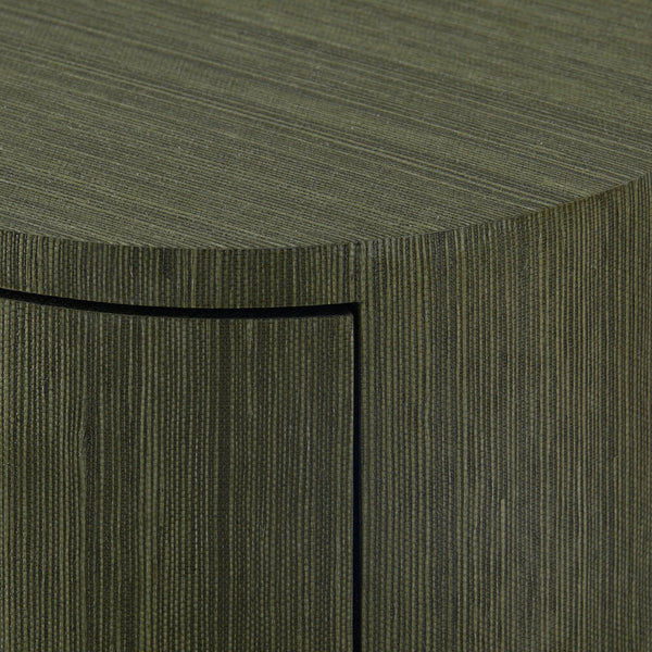 Aaron 2-Drawer End Table-Blue Hand Home