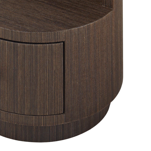 Aaron 2-Drawer End Table-Blue Hand Home