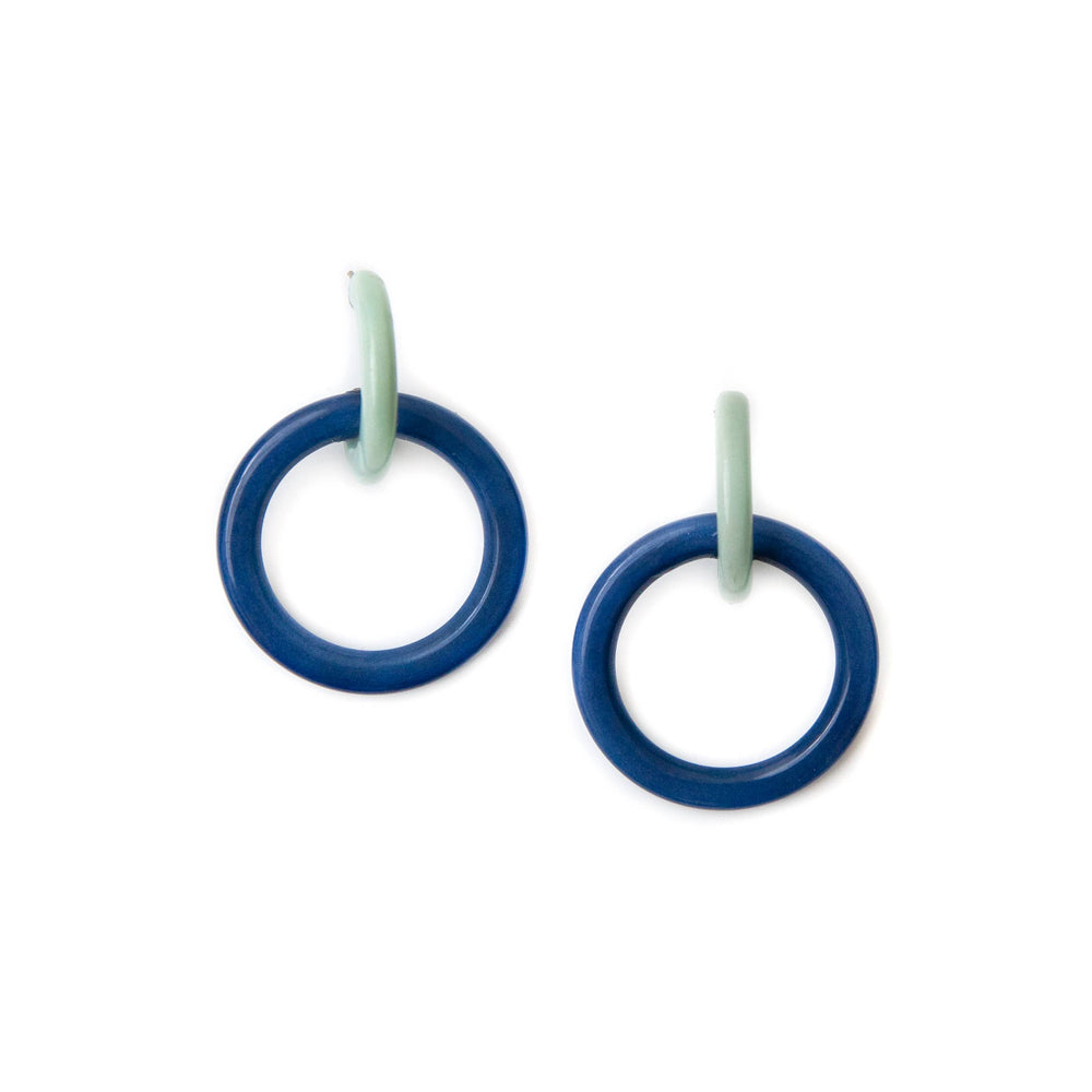 Gaia Earrings-Blue Hand Home