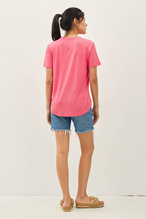 Basic V-Neck Short Sleeve T-Shirt