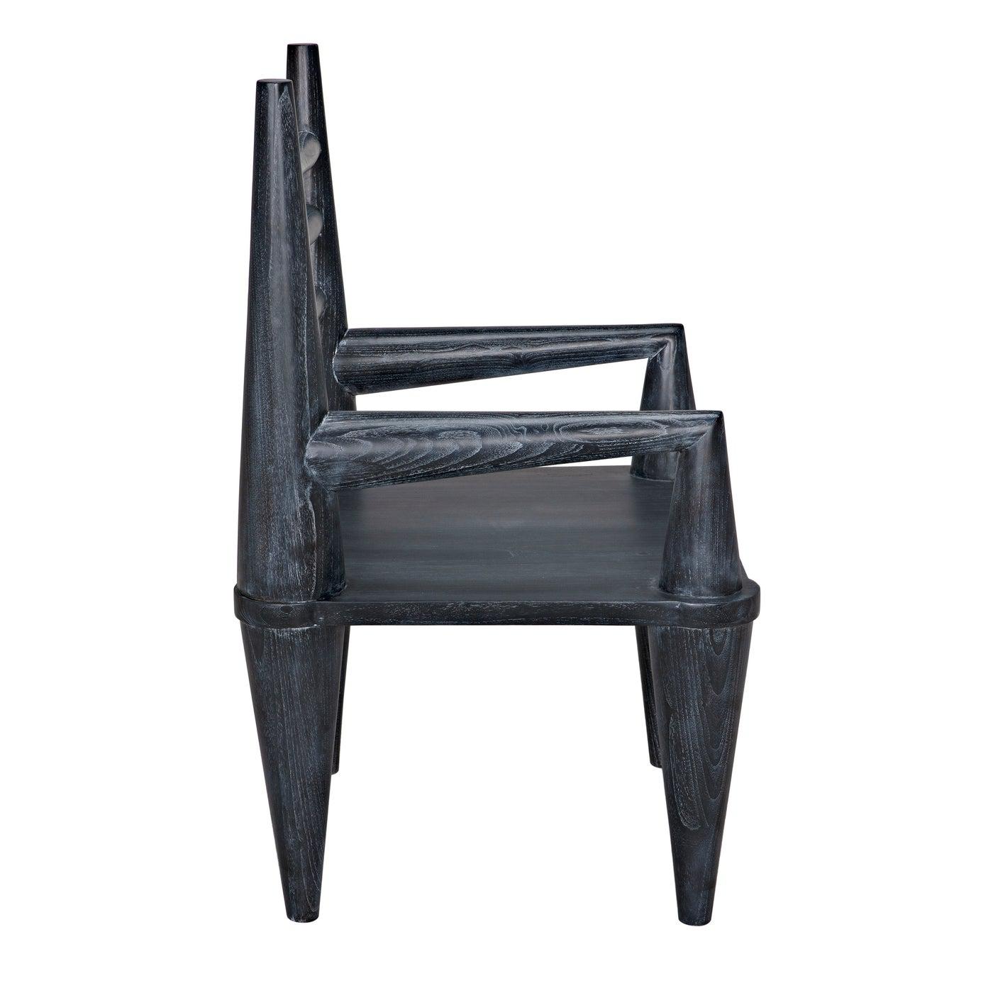 Cone Chair-Noir Furniture-Blue Hand Home