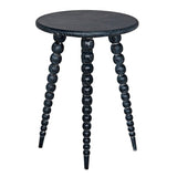 Rebecca Side Table-Noir Furniture-Blue Hand Home