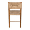Franco Side Chair, Teak with Synthetic Woven-Noir Furniture-Blue Hand Home