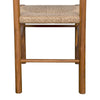 Franco Side Chair, Teak with Synthetic Woven-Noir Furniture-Blue Hand Home