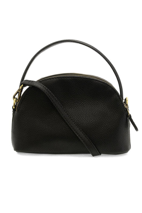 Larissa Double Zip Dome Crossbody-Blue Hand Home