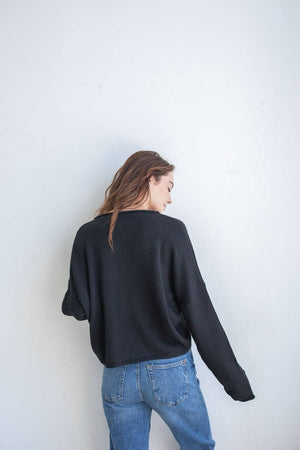 Black Piper Cardigan-Blue Hand Home