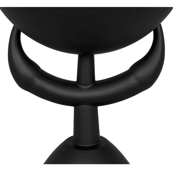 Africa Side Table, Metal-Noir Furniture-Blue Hand Home