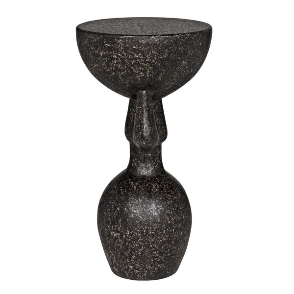 African Side Table-Noir Furniture-Blue Hand Home
