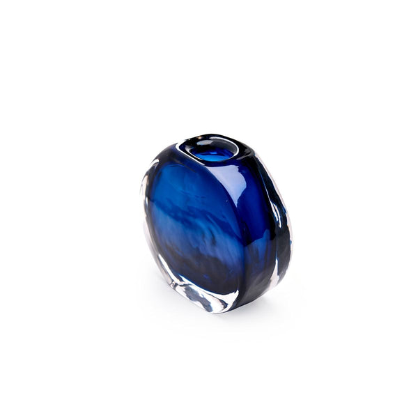 Angeli Small Vase / Sapphire Blue-Villa & House-Blue Hand Home