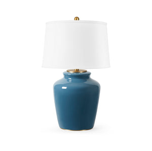 Aksel Lamp Without Shade-Blue Hand Home
