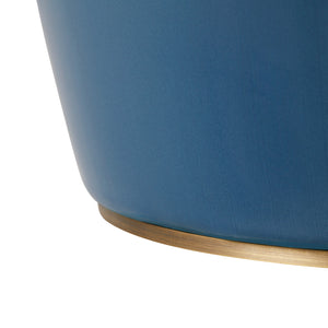 Aksel Lamp Without Shade-Blue Hand Home