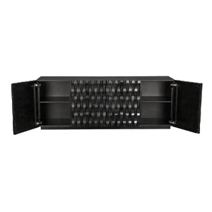 Alameda Sideboard, Large, Black Walnut-Noir Furniture-Blue Hand Home
