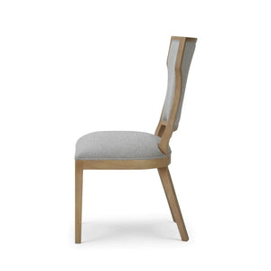 Aldgate Dining Chair w/ Upholstered Back-Blue Hand Home