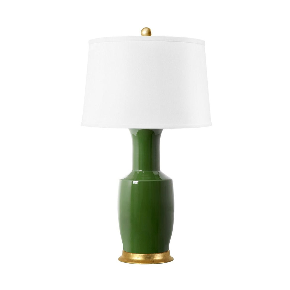 Alia Lamp / Dark Green-Villa & House-Blue Hand Home