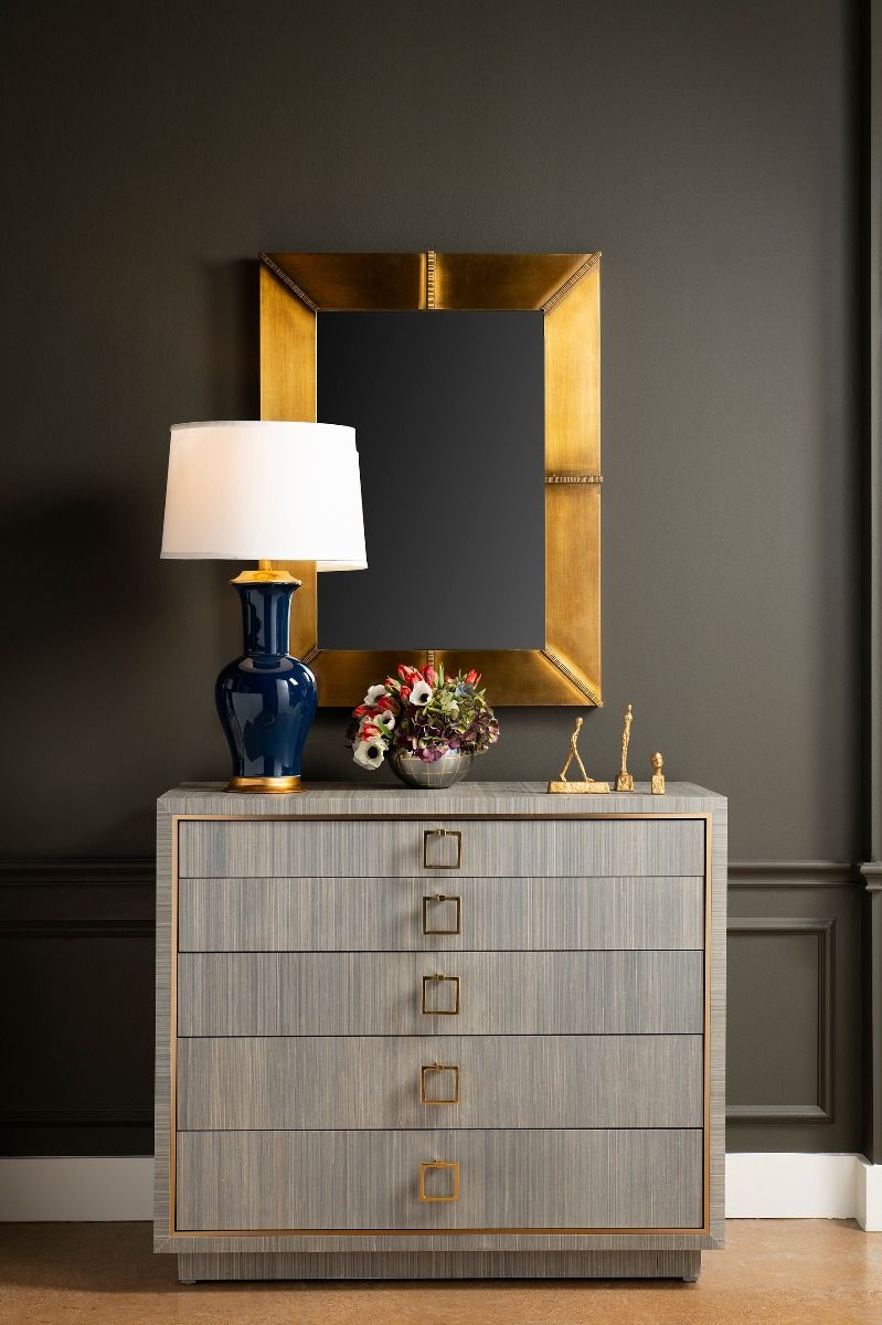 Alia Lamp / Navy Blue-Villa & House-Blue Hand Home