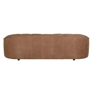 Amadeus Sofa, Coris Brown Leather-Noir Furniture-Blue Hand Home