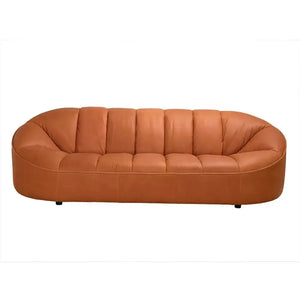 Amadeus Sofa, Roman Red Leather-Noir Furniture-Blue Hand Home