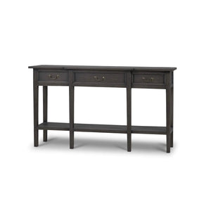 Amherst Narrow Console Table-Blue Hand Home