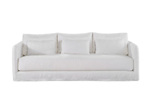 Anderson Modern Sofa: Generous Single Bench Seat, Rounded Arms, Versatile Comfort