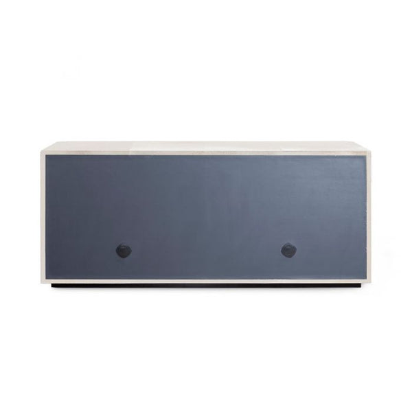 Andre 3-Drawer & 4-Door Cabinet / Snow-Villa & House-Blue Hand Home