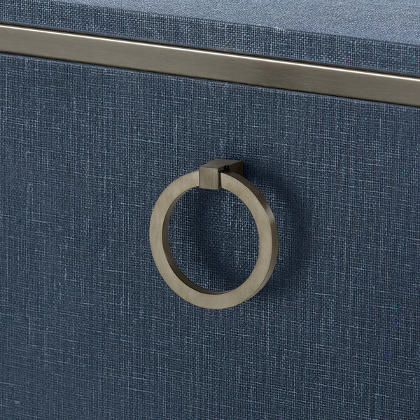 Ansel Extra Large 6-Drawer, Blue Steel