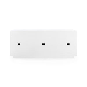Ansel Extra Large 6-Drawer, Chiffon White