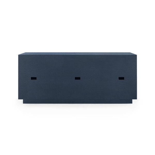 Ansel 4-Door Cabinet-Blue Hand Home