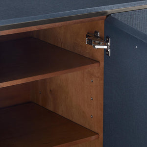 Ansel 4-Door Cabinet-Blue Hand Home