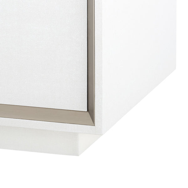 Ansel Extra Large 6-Drawer, Chiffon White-Blue Hand Home