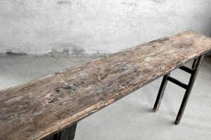 Antique Altar Table-Blue Hand Home