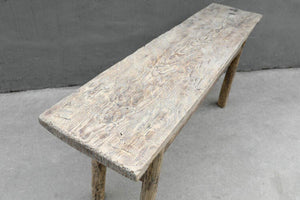 Antique Pine Console-Blue Hand Home