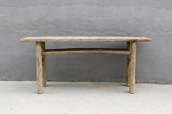 Antique Pine Console-Blue Hand Home