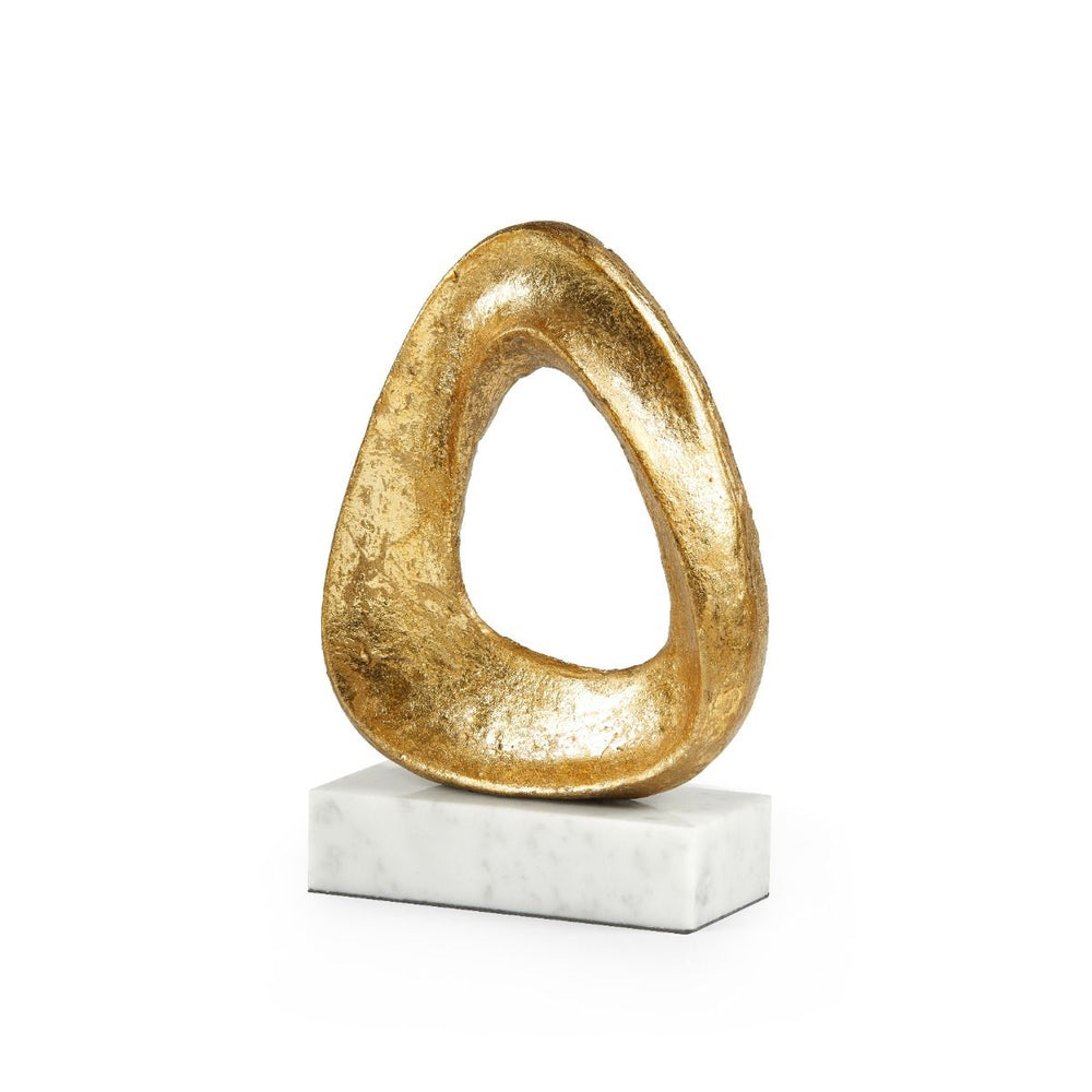 Alpha Statue / Gold Leaf-Villa & House-Blue Hand Home