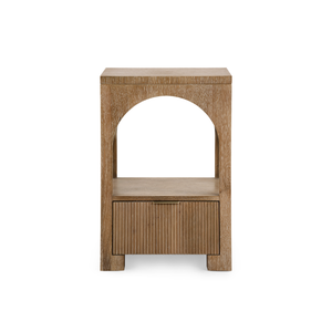 Arcadia 1-Drawer End Table-Blue Hand Home