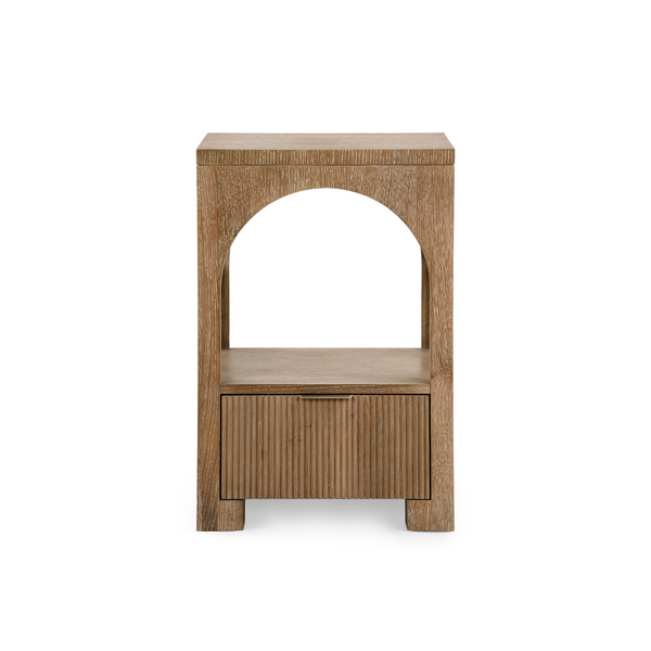 Arcadia 1-Drawer End Table-Blue Hand Home