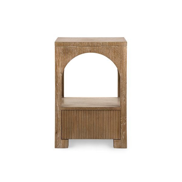 Arcadia 1-Drawer End Table-Blue Hand Home