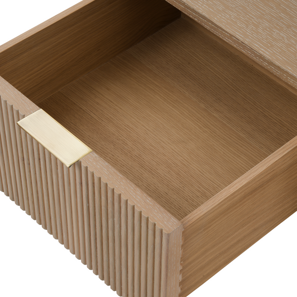 Arcadia 1-Drawer End Table-Blue Hand Home