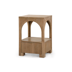 Arcadia 1-Drawer End Table-Blue Hand Home