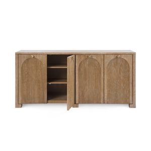 Arcadia 4-Door Cabinet-Blue Hand Home
