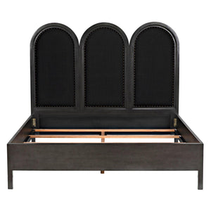 Arch Bed, Eastern King, Pale-Noir Furniture-Blue Hand Home